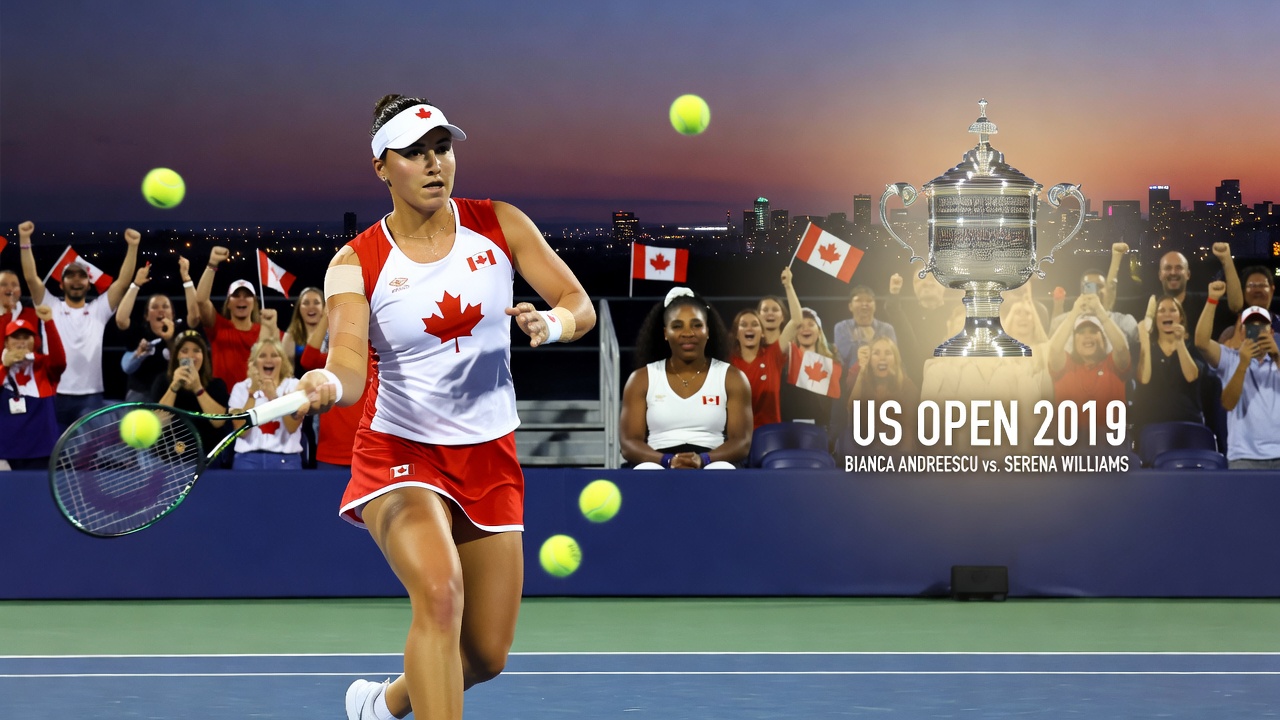 Andreescu relembra vitória sobre Serena e busca reencontro no Canadá