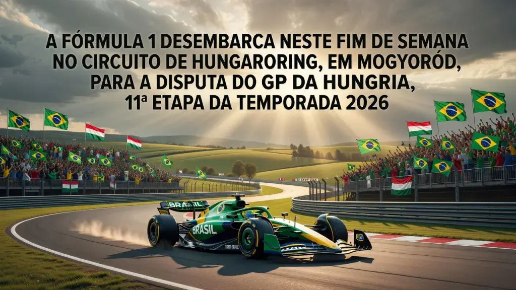 A Fórmula 1 desembarca neste fim de semana no circuito de Hungaroring, em Mogyoród, para a disputa do GP da Hungria, 11ª etapa da temporada 2026.